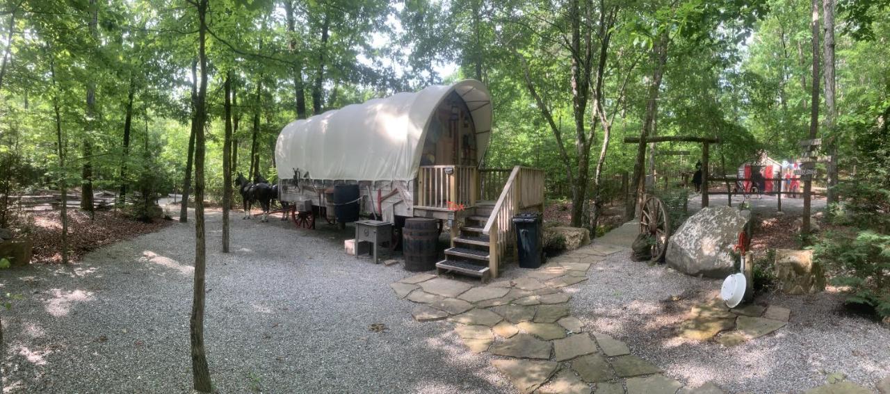 مبيت وإفطار هوت سبرنغز Fox Pass Cabins المظهر الخارجي الصورة