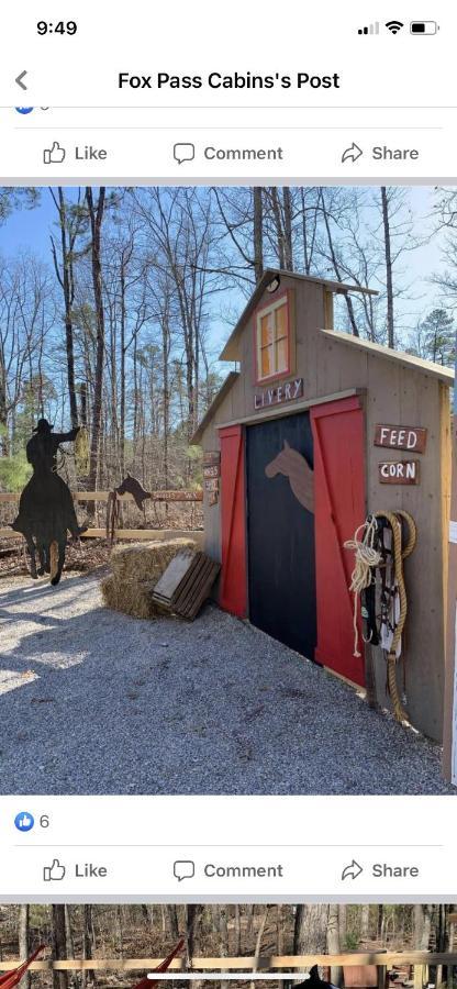 مبيت وإفطار هوت سبرنغز Fox Pass Cabins المظهر الخارجي الصورة